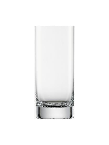 Kristall-Longdrinkgläser Chess, 4 Stück, Tritan-Kristallglas, Transparent, Ø 7 x H 17 cm, 480 ml
