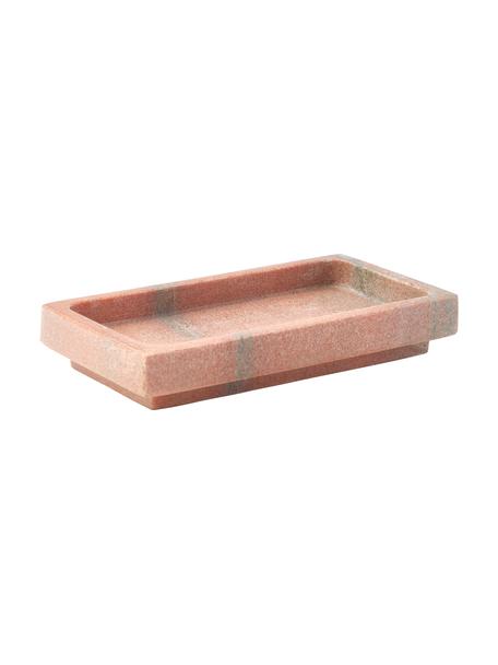 Mramorová mydelnička Simba, Mramor, Terakotová, mramorovaná, Š 18 x V 3 cm