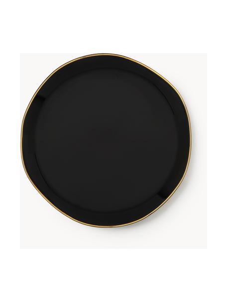 Plato pan Good Morning, Gres, Negro, Ø 17 cm