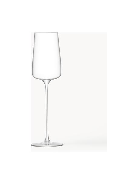 Flûte à champagne Metropolitan, 4 pièces, Verre, Transparent, Ø 7 x haut. 25 cm, 230 ml