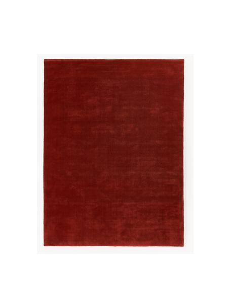 Tappeto in lana tessuto a mano Zayne, Retro: 100% cotone Nel caso dei , Rosso ruggine, Larg. 300 x Lung. 400 cm (taglia XL)