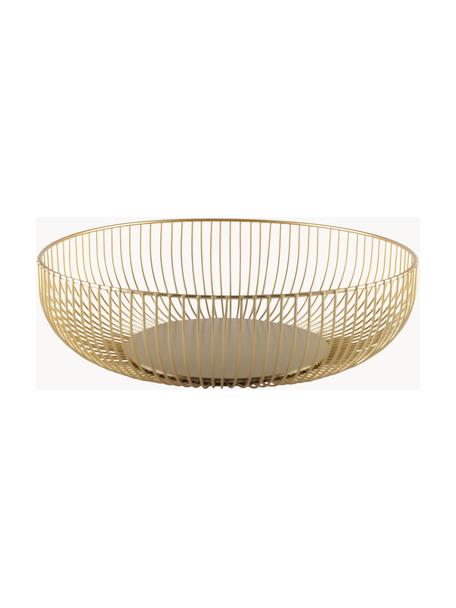 Panera Alice, Metal, Dorado, Ø 28 x Al 8 cm