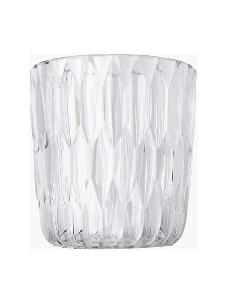 Vase Jelly, Acrylglas, Transparent, Ø 24 x H 25 cm