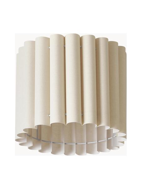 Plafón de lino Lucina, Pantalla: lino, Beige claro, Ø 35 x Al 31 cm