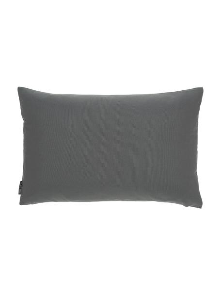Outdoor kussenhoes Blopp in antraciet, Dralon (100% polyacryl), Antraciet, B 40 x L 60 cm