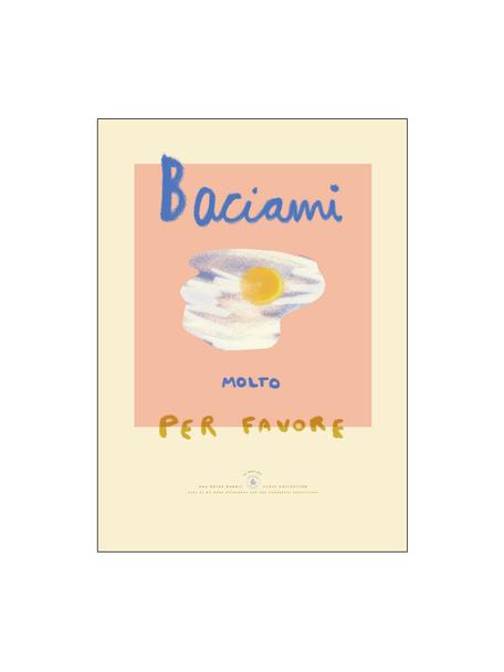 Poster Baciami, Papier

Dieses Produkt wird aus nachhaltig gewonnenem, FSC®-zertifiziertem Holz gefertigt., Mehrfarbig, B 50 x H 70 cm