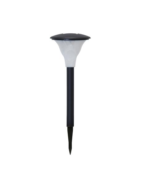 Solar padverlichting Pathlights, 3 stuks, Lampenkap: kunststof, Zwart, wit, Ø 11 x H 26 cm