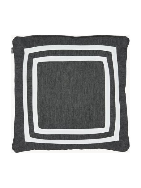Kissenhülle Arte, 100% Polyester, Schwarz, Weiß, B 45 x L 45 cm