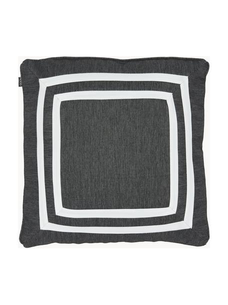 Poťah na vankúš Arte, 100 % polyester, Čierna, biela, Š 45 x D 45 cm