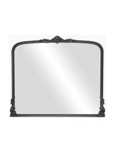 Barokní nástěnné zrcadlo Fabricio, Černá, Š 100 cm, V 85 cm