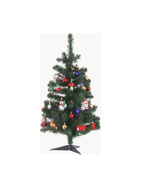 Künstlicher LED-Weihnachtsbaum Gently, Kunststoff, Grün, Ø 50 x H 90 cm