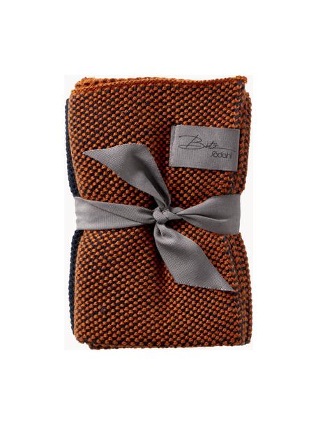 Katoenen vaatdoeken Indigo, set van 2, 100% katoen

Het materiaal dat in dit product is gebruikt, is getest op schadelijke stoffen en gecertificeerd volgens STANDARD 100 door OEKO-TEX® 16.HIN.84673, Hohenstein HTTI., Donkerblauw, roodbruin, B 30 x L 30 cm