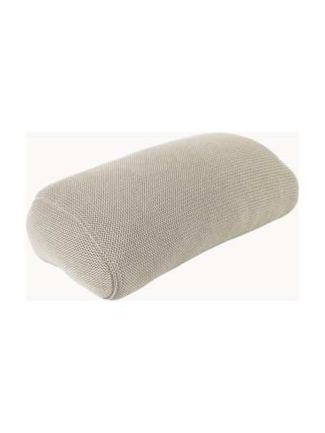 Coussin de jardin artisanal Pillow, Beige clair, larg. 50 x long. 30 cm