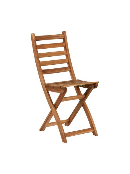 Sillas plegables de madera Lodge, 2 uds., Tablero: madera de acacia aceitada, Madera de acacia, An 36x Al 86 cm