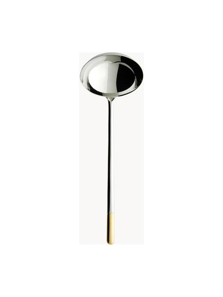 Design-Schöpfkelle Ella, Edelstahl
 
Das Besteck ist aus Edelstahl gefertigt. Somit ist es langlebig, rostet nicht und ist resistent gegen Bakterien., Silberfarben, Goldfarben, L 28 cm