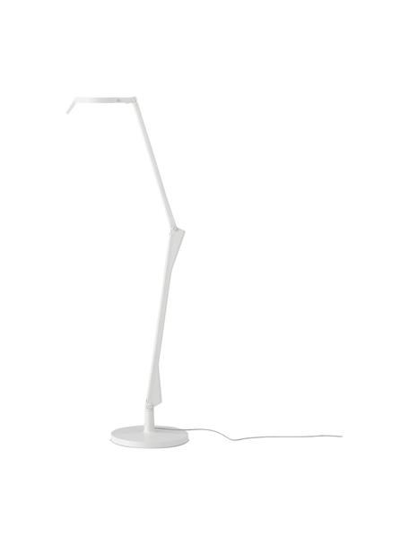 Dimmbare LED-Schreibtischlampe Aledin Tec, ausziehbar, Weiß, Ø 21 x H 48 cm