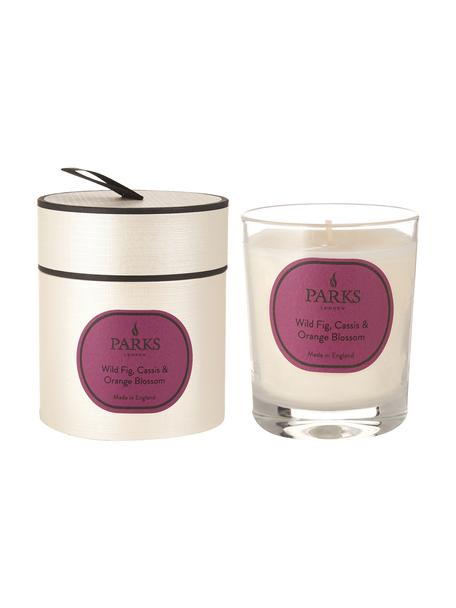 Geurkaars Aromatherapy (vijg, cassis & sinaasappel), Houder: glas, Vijgen, cassis & oranje, Ø 8 x H 9 cm