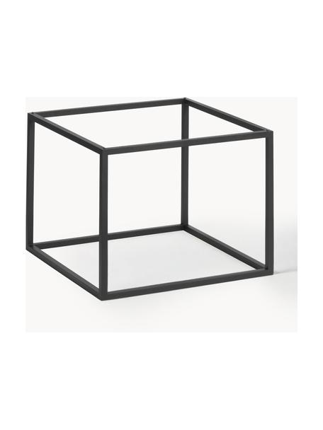 Modulgestell Frame aus Metall, B 35 cm, Aluminium, pulverbeschichtet, Schwarz, B 35 x H 28 cm