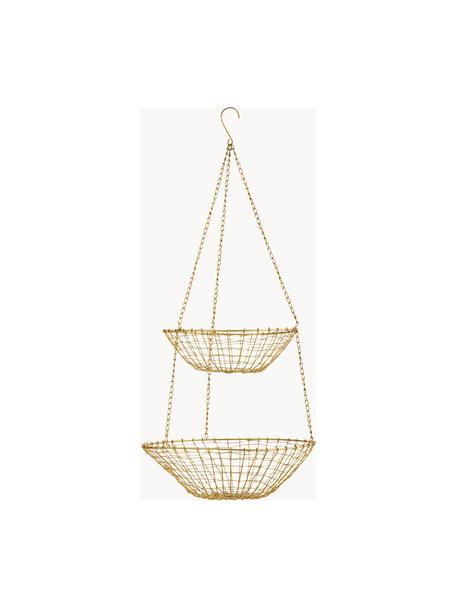 Visiace koše Luiza, Potiahnutý kov, Mosadzné odtiene, Ø 28 x V 58 cm