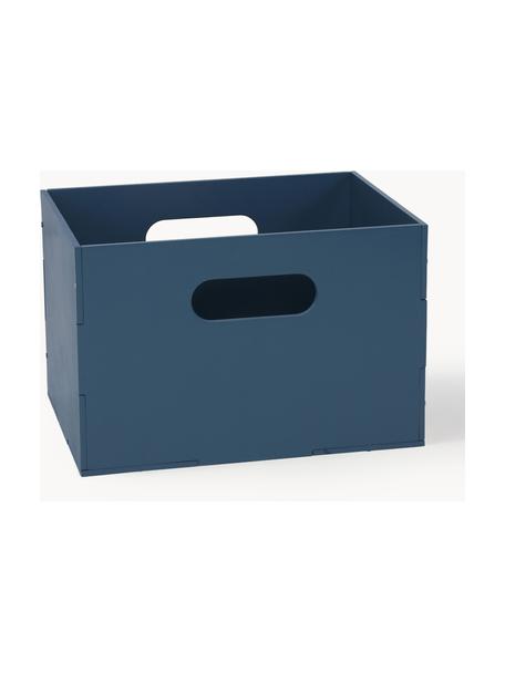 Boîte de rangement en bois Kiddo, Placage bouleau, laqué

Ce produit est fabriqué à partir de bois certifié FSC® issu d'une exploitation durable, Bleu foncé, larg. 34 x prof. 24 cm