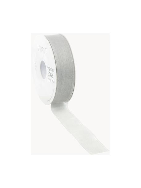 Geschenkband Origo, Polyester, Silberfarben, B 3 x L 5000 cm