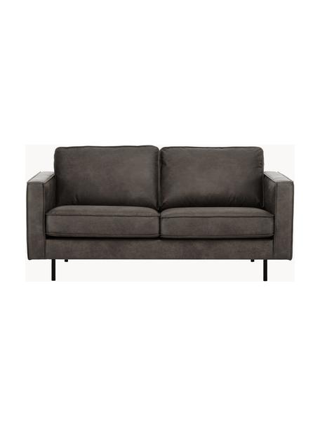 Pohovka z recyklované kůže Hunter (2místná), Taupe, Š 164 cm, H 90 cm