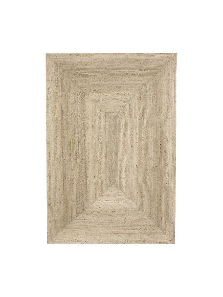 Handgemaakt juten vloerkleed Sharmila, 100% jute, Bruin, B 120 x L 180 cm (maat S)