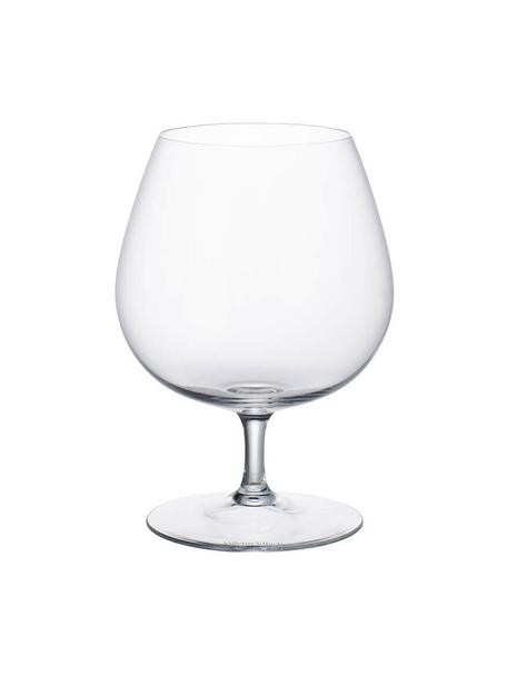 Cognacschwenker Purismo, 4 Stück, Glas, Transparent, Ø 7 x H 13 cm, 470 ml