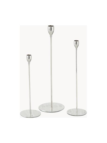 Set di 3 candelabri Malte, Metallo, Argentato, Set in varie misure