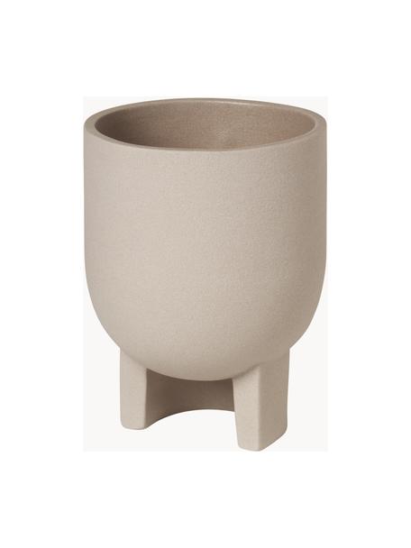Osłonka na doniczkę Serene, Terakota, Beżowy, Ø 12 x W 16 cm