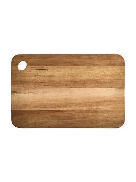 Deska do krojenia z drewna akacjowego Akana, Drewno akacjowe, olejowane, Drewno akacjowe, S 41 x G 27 cm