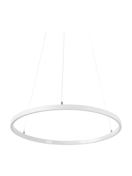 Závěsné LED svítidlo Breda, Bílá, Ø 50 cm, V 150 cm
