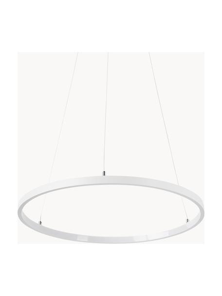 Lámpara de techo LED Breda, Pantalla: metal recubierto, Anclaje: metal recubierto, Cable: plástico, Blanco, Ø 50 cm