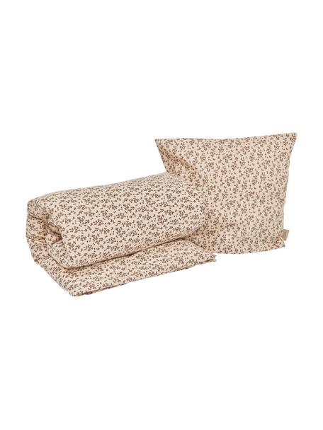 Parure de lit enfant en coton Leaf, 100 % coton

La literie en coton procure une agréable sensation de douceur sur la peau, absorbe bien l'humidité et convient aux personnes allergiques, Beige, brun, larg. 100 x long. 140 cm + 1 taie d'oreiller 45 x 40 cm