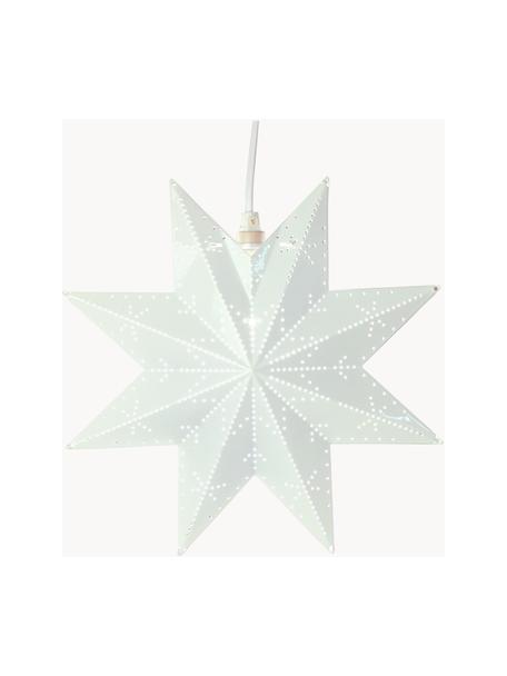 Leuchtstern Karina aus Metall, Weiß, Ø 28 cm