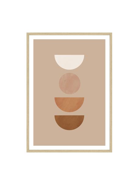 Digitálna tlač s rámom Boho Bowls, Bowls, Š 32 x V 42 cm
