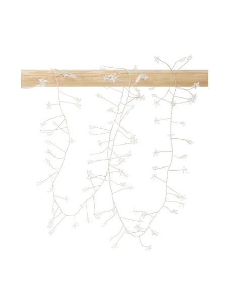 Guirlande lumineuse LED Compact Stars, long. 120 cm, blanc chaud, Plastique, Couleur argentée, long. 120 cm