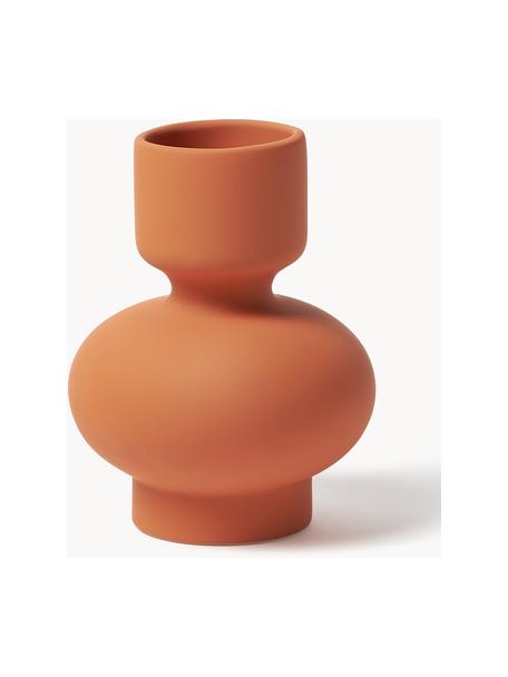 Jarrón de gres Elta, Cerámica de gres, Ocre, Ø 12 x Al 16 cm