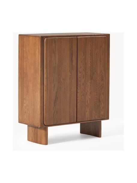 Credenza in legno di quercia Chandler, Legno di quercia massiccio, laccato

Questo prodotto è realizzato con legno di provenienza sostenibile e certificato FSC®., Legno di quercia, Larg. 100 x Alt. 120 cm