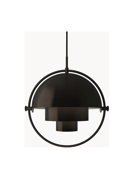 Regulowana lampa wisząca Multi-Lite, różne rozmiary, Czarny, matowy, Ø 23 x W 28 cm