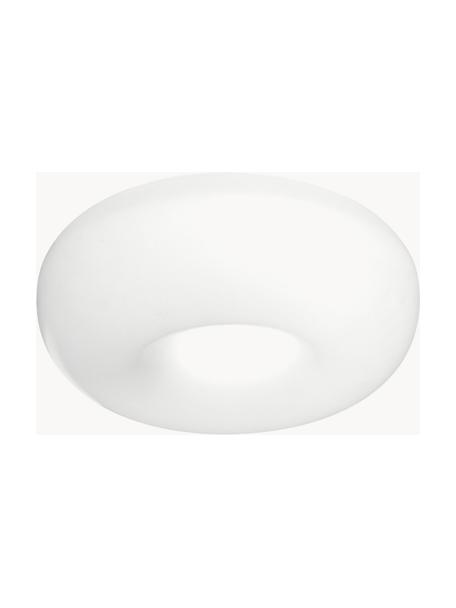 LED-Deckenleuchte Pouff, Kunststoff, lackiert, Weiß, Ø 46 x H 16 cm