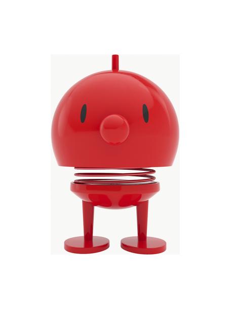 Objet décoratif Hoptimist Bumble, haut. 11 cm, Plastique, Rouge, Ø 9 cm