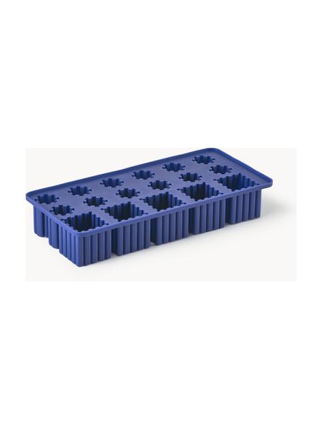 Vaschetta per cubetti di ghiaccio Singles, Silicone, Blu elettrico, Larg. 22 x Prof. 11 cm