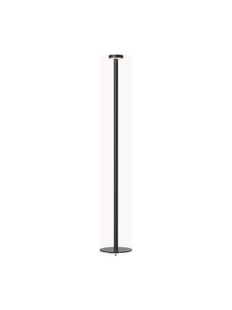 Stmievateľná vonkajšia stojacia LED lampa Boro, Čierna, V 120 cm