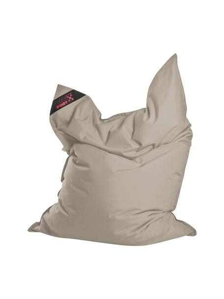 Puf saco grande Scuba, Tapizado: 100% polipropileno, resis, Beige, An 130 x Al 170 cm