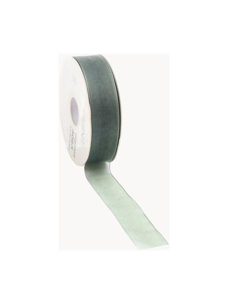 Geschenkband Origo, Polyester, Salbeigrün, B 3 x L 5000 cm