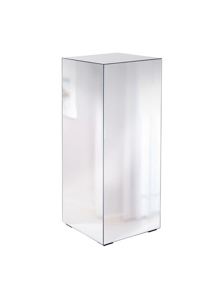 Glazen decoratieve kolom Schrapen met spiegeleffect, Vezelplaat met gemiddelde dichtheid (MDF), spiegelglas, Spiegelglas, B 35 x H 90 cm