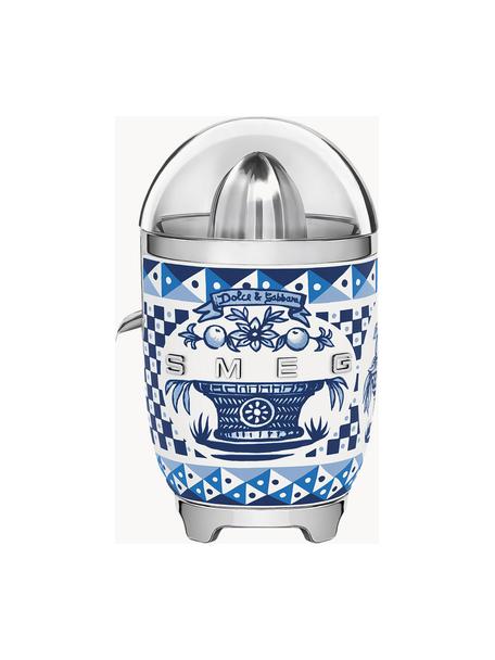 Zitruspresse Dolce & Gabbana - Blu Mediterraneo, Gehäuse: Edelstahl, lackiert, Deckel: Kunststoff, BPA-frei, Blau, Weiß, Ø 17 x H 28 cm