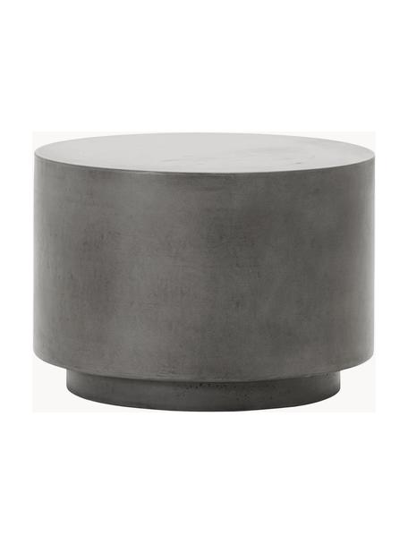 Table d'appoint de jardin ronde Out, Béton, Gris foncé, Ø 50 x haut. 35 cm