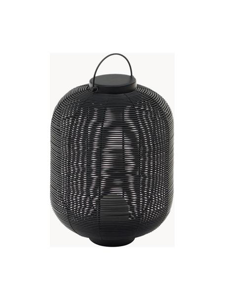 Lampada da tavolo portatile da esterno a LED Saranella alt. 37 cm, Plastica, metallo rivestito, Nero, Ø 24 x Alt. 37 cm